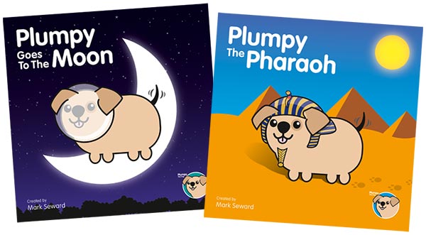 Plumpy Goes To The Moon and Plumpy The Pharaoh